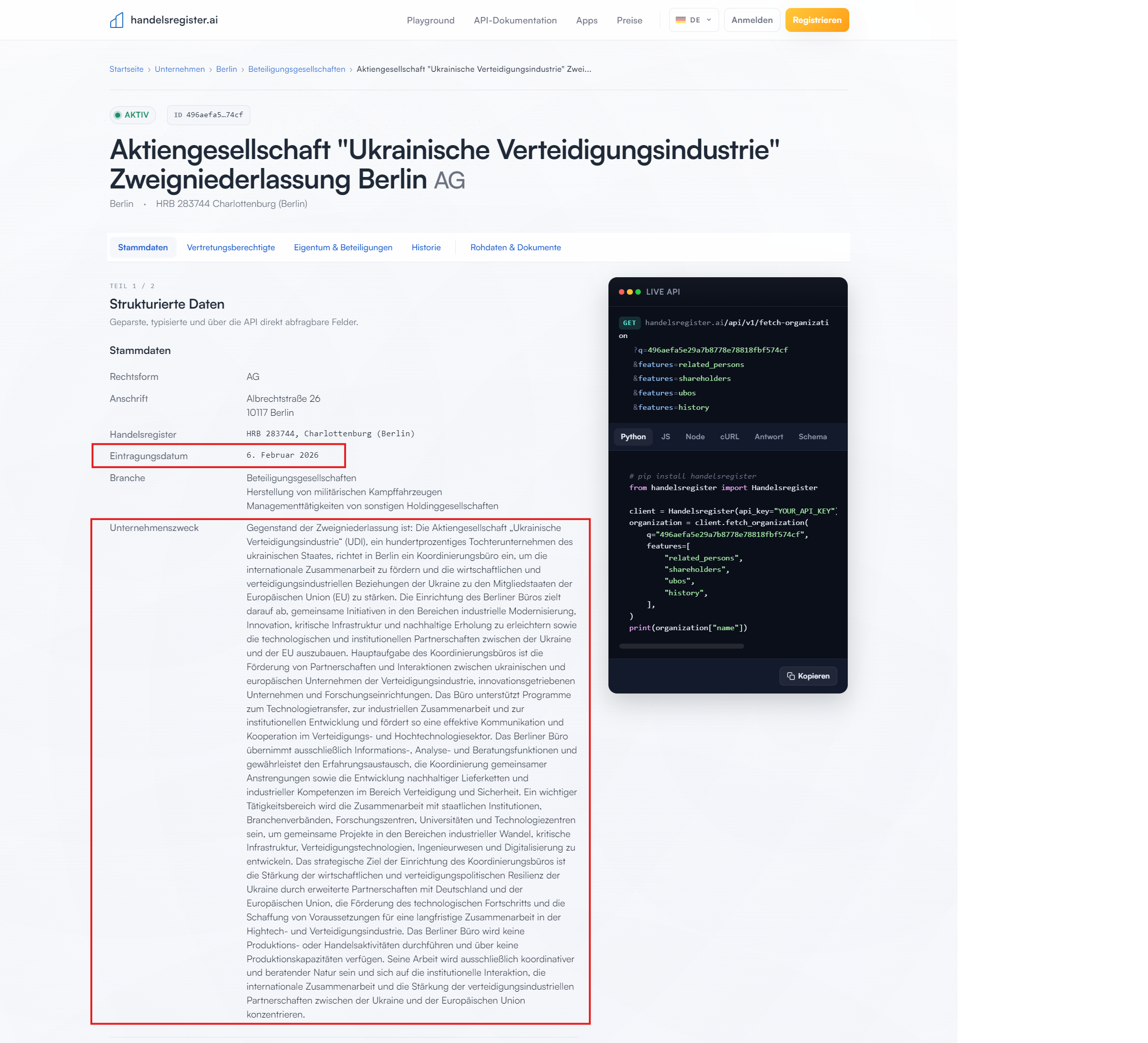 https://handelsregister.ai/de/organizations/berlin/beteiligungsgesellschaften/aktiengesellschaft-ukrainische-verteidigungsindustrie-zweigniederlassung-berlin-496aefa5e29a7b8778e78818fbf574cf